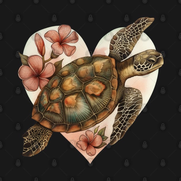 Turtle Lover Design by Mary_Momerwids