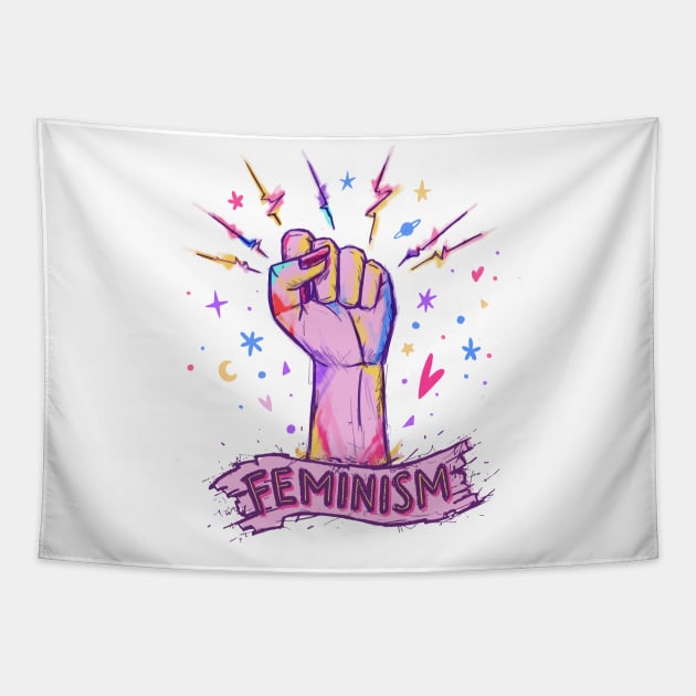 Always Feminist Tapestry by MaiKStore