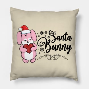 Santa Bunny Pillow