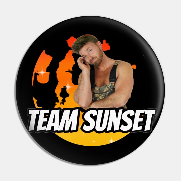 Team Sunset Pin by Weathering Rainbows