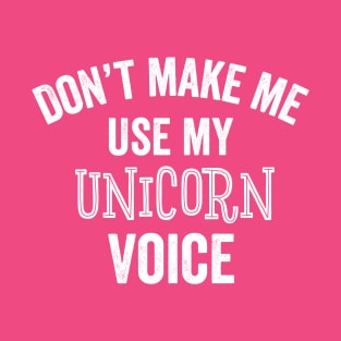 Funny Unicorn Gift Voice Special Rare Person Fantasy Unique T-Shirt