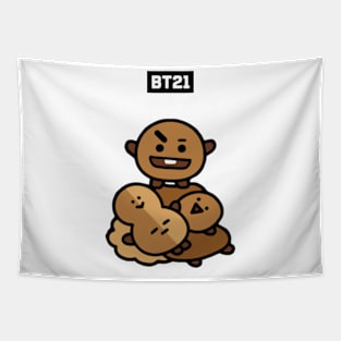 bt21 bts exclusive design 25 Tapestry