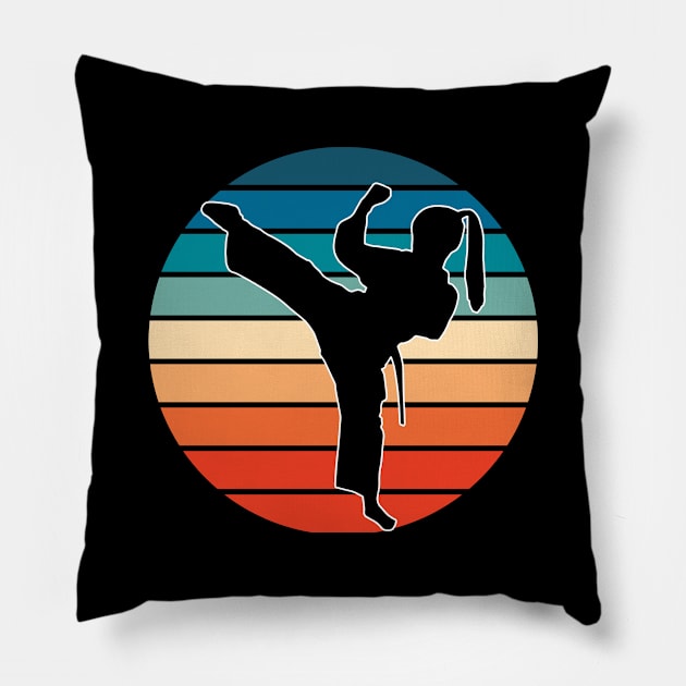 Taekwondo - Taekwondo Womens Pillow by Kudostees