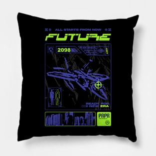 Fighter Aircraft STREETWEAR DESIGN Pillow