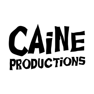 Caine Productions Logo Black T-Shirt