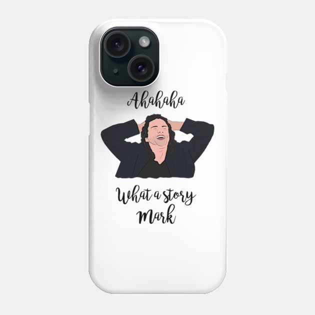 What a Story Mark - The Room Phone Case by Barnyardy