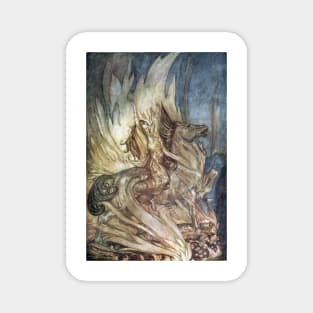 Twilight of the Gods, Arthur Rackham Magnet