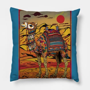 Decorated rajasthani camel Pillow