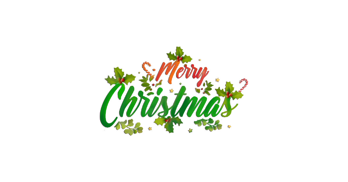 Merry Christmas - Merry Christmas - Sticker | TeePublic