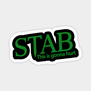 STAB - VINTAGE GREEN Magnet