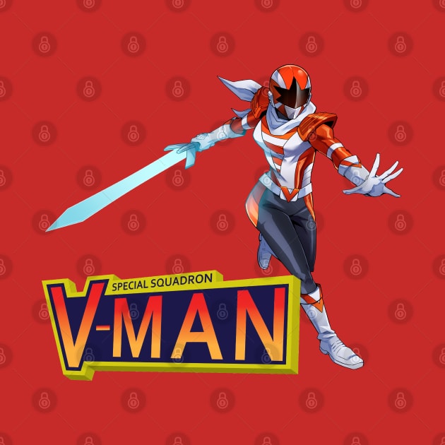 Leader V-Red! by Special Squadron V-Man