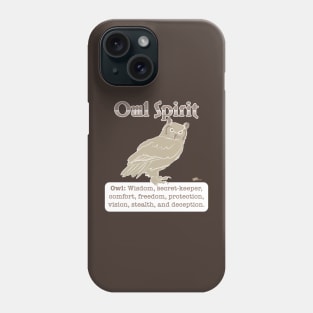 Spirit Animal-Owl Phone Case