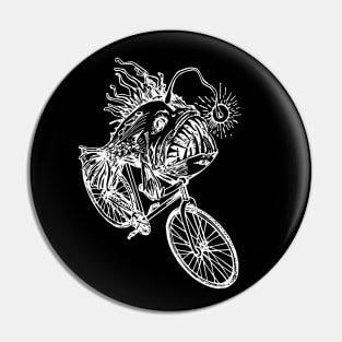 SEEMBO Anglerfish Cycling Bicycle Bicycling Cyclist Biking Pin