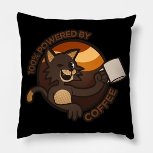 Coffee Cat Pillow