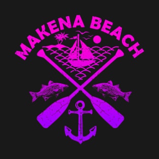 Makena Beach, America, Boat Paddle T-Shirt