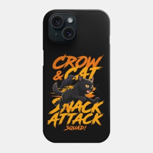 Crow & Cat – Snack Attack Squad Phone Case