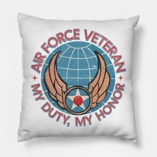 Air Force Veteran Pillow