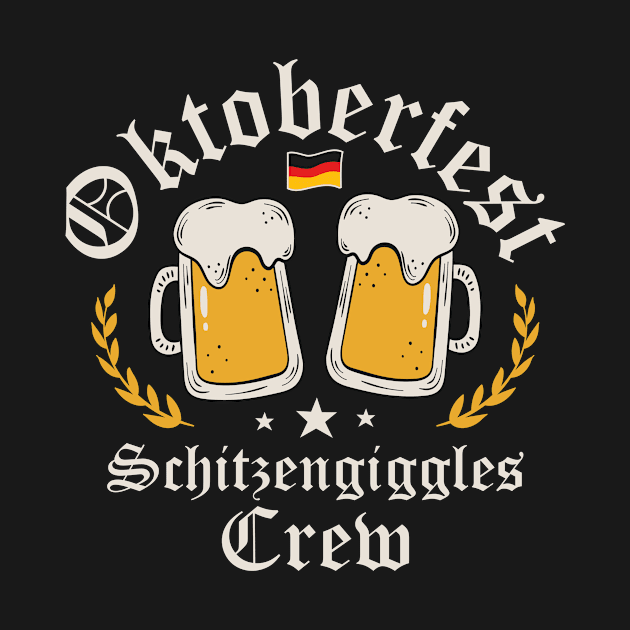 Oktoberfest Party Novelty Bavarian Drinking Crew by Rengaw Designs