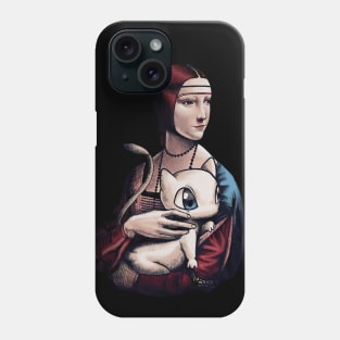 The Lady With A Little Monster Phone Case