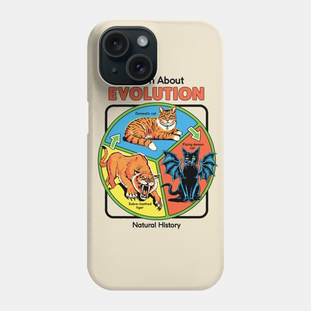 Learn About Evolution Phone Case by Steven Rhodes