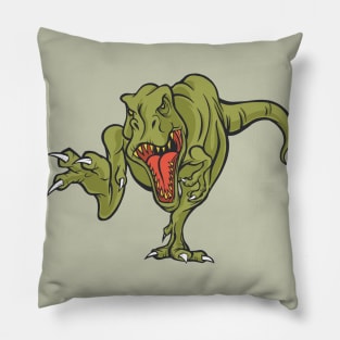 Fun T-Rex Drawing Pillow