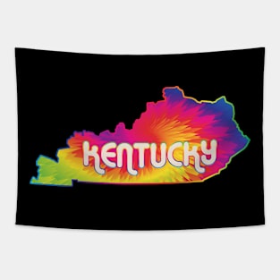 Kentucky Tie Dye Tapestry