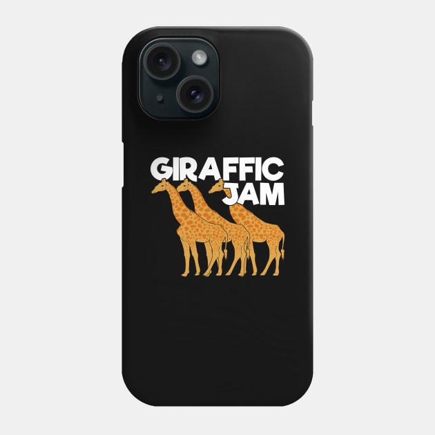 Giraffic Jam Funny Giraffe Animal Keeper Gift Phone Case by Dolde08