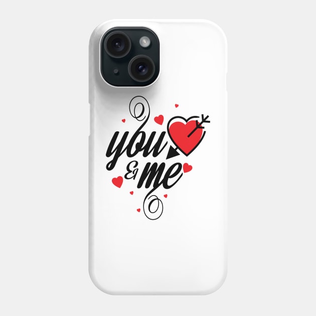 You love Me Phone Case by D3monic