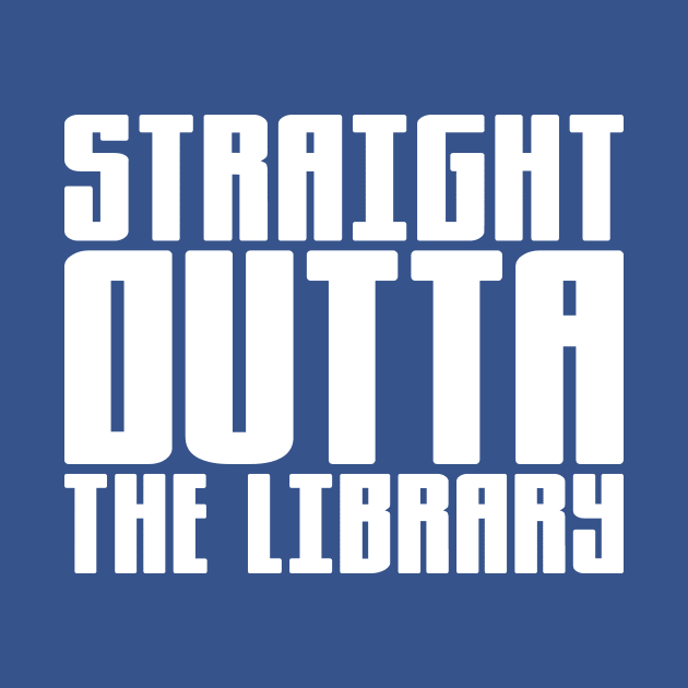 Straight Outta The Library by colorsplash