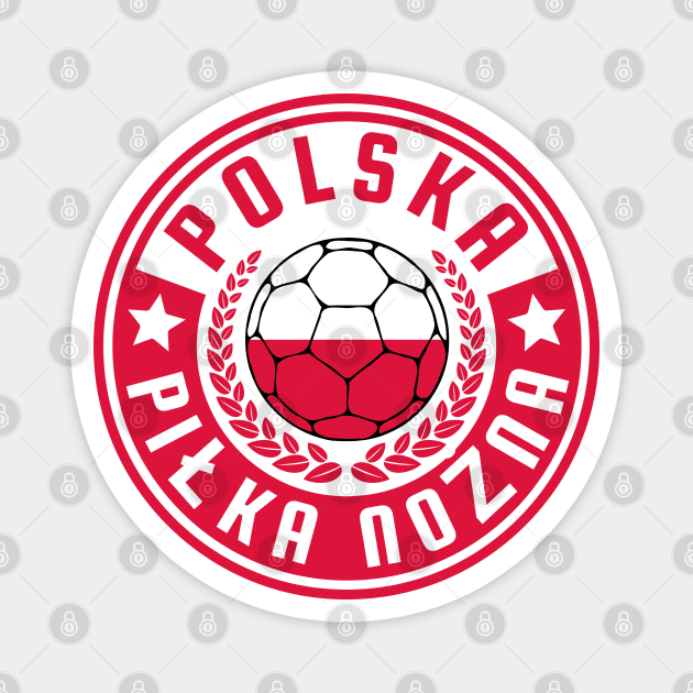 Polska Football Magnet by footballomatic