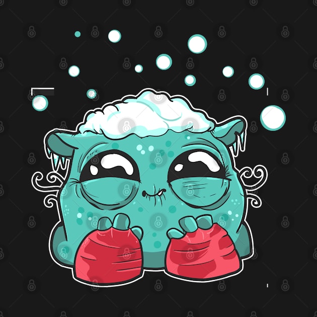 Cute Winter Little Creature Xmas by JDaneStore