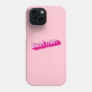 Best Man Barbie logo Phone Case