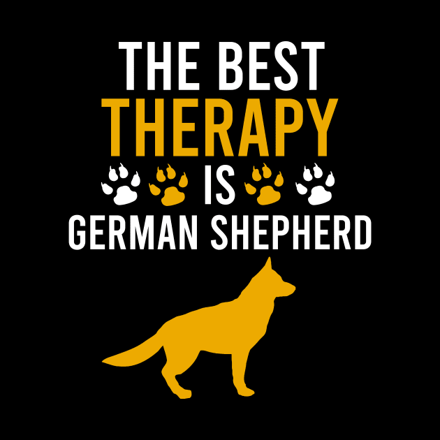 The best therapy is german shepherd by cypryanus