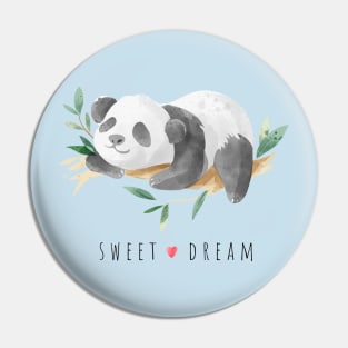 Panda Sweet Dream Pin