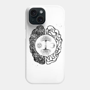 Tree of Life and brain Phone Case