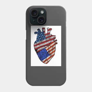 American Heart Phone Case