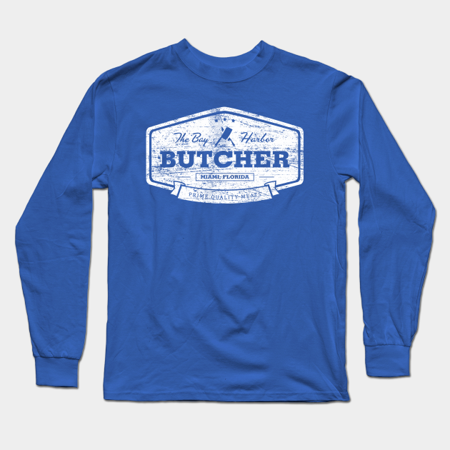 The Bay Harbor Butcher (worn look) - Serial Killer - Long Sleeve T-Shirt