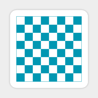 Checkered Pattern | Chessboard Pattern Magnet