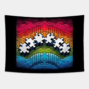 Connecting Differences - World Autism Day Tapestry