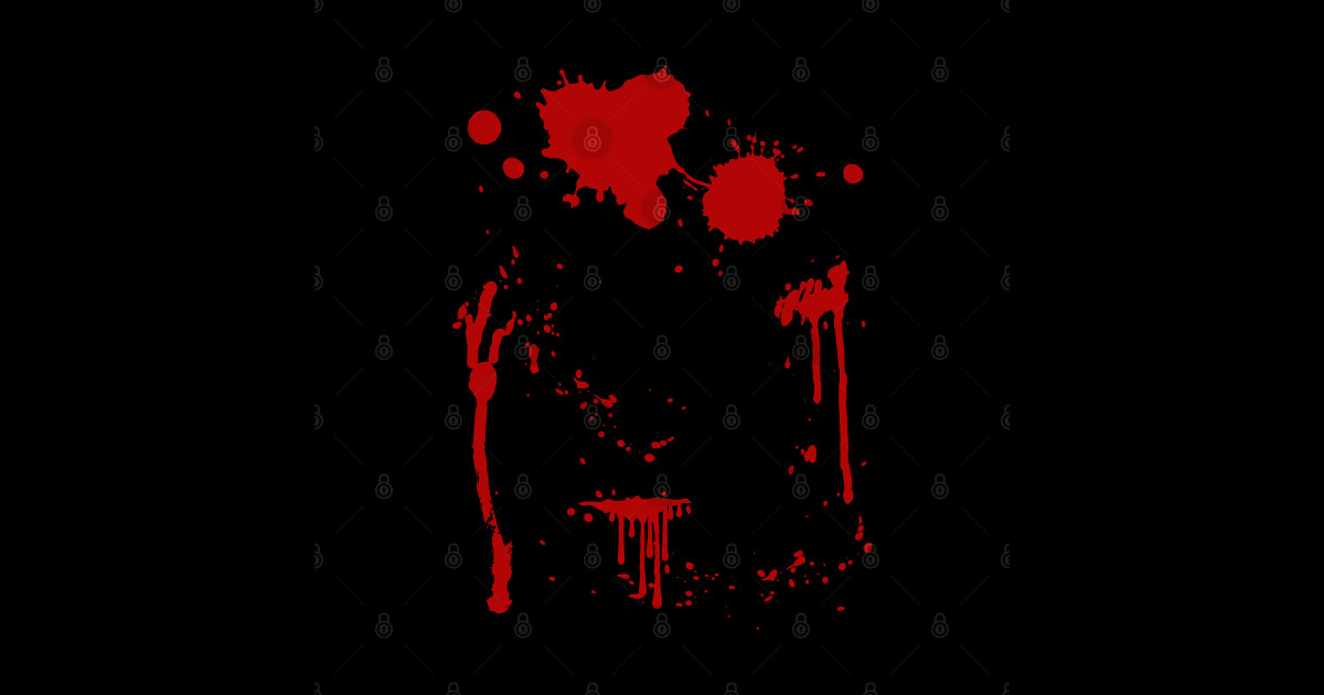 Zombie Attack Blood Splatter - Zombies - Sticker | TeePublic