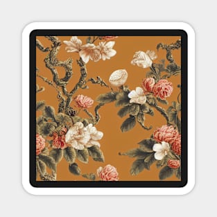 Rococo floral pattern, model 17 Magnet