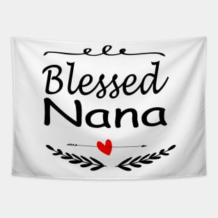 Blessed Nana Shirt Gift Nana Shirt, Christmas Gift for Grandma, Mothers Day Shirt nana shirt design Tapestry