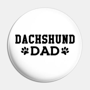 Dachshund Dad Pin