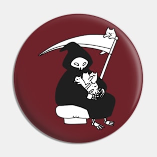 Death by Kittens Pin