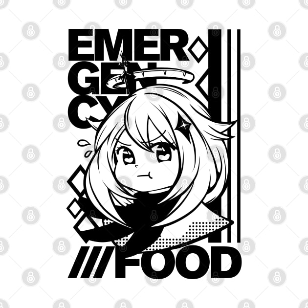 Emergency Food Paimon by Astrayeah