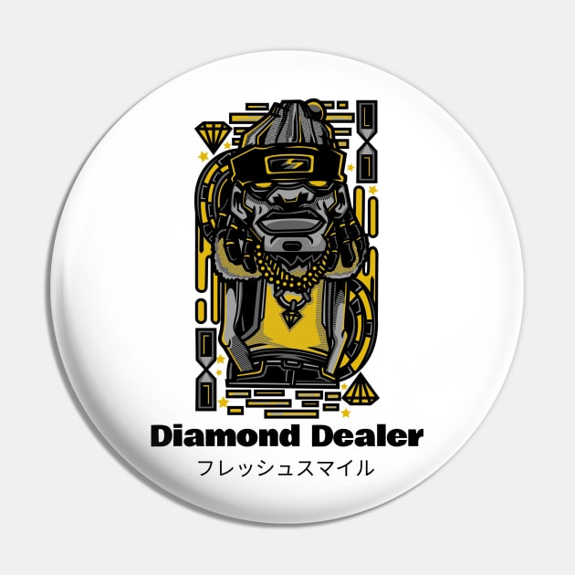 Diamond Dealer Dude Pin by BradleyHeal