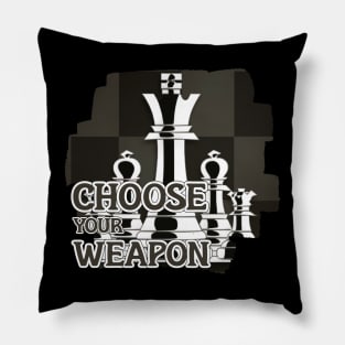 choose your weapon Pillow