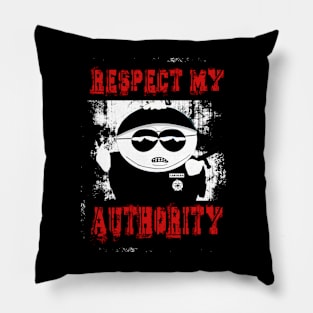 RESPECT MY AUTHORITY - OFFICER ERIC CARTMAN (LIGHTS) Pillow