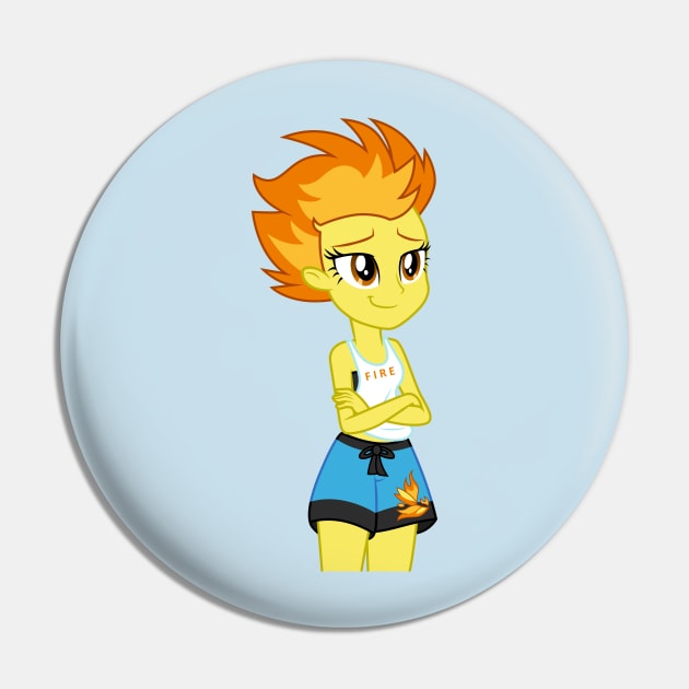Spitfire Equestria Girl Pin by CloudyGlow