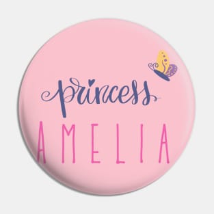 Princess Amelia Pin